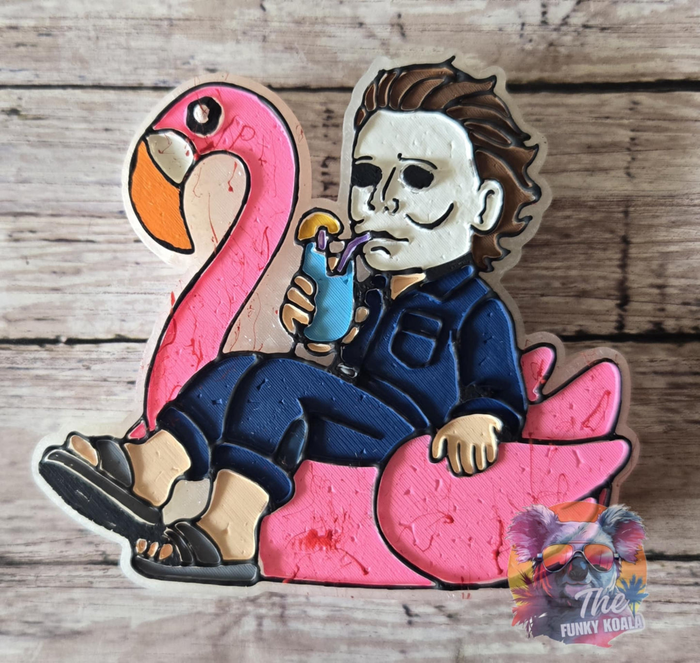 Michael Myers on Floaty Silicone Mold