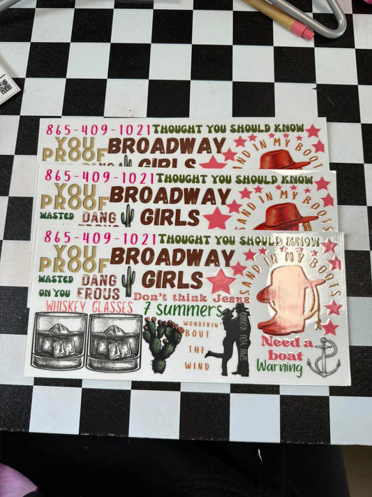 UV DTF Cup Wraps