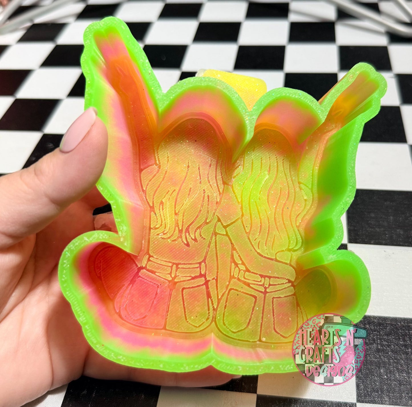 Best Friends Silicone Mold