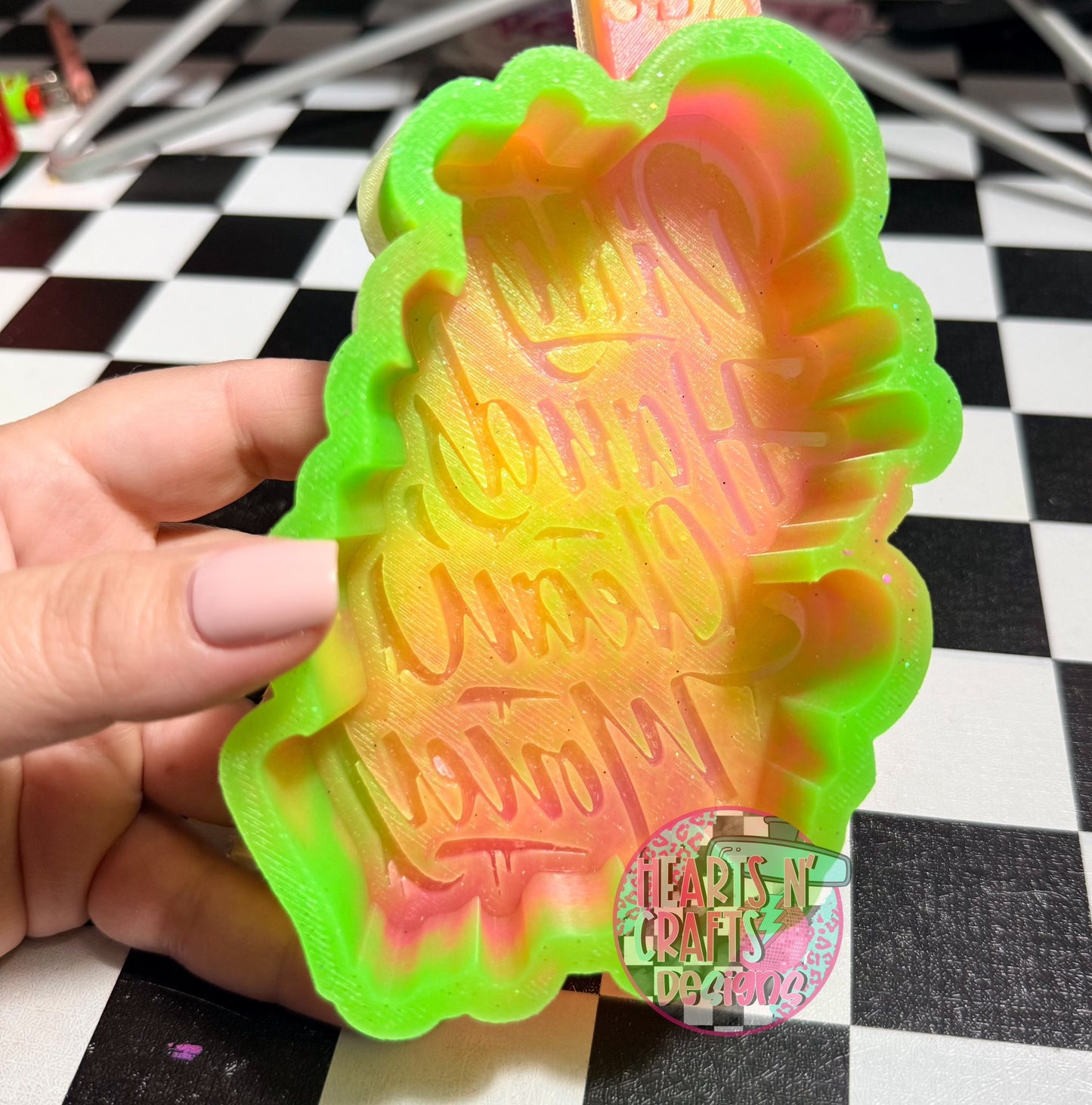 Dirty Hands Clean Money Silicone Mold