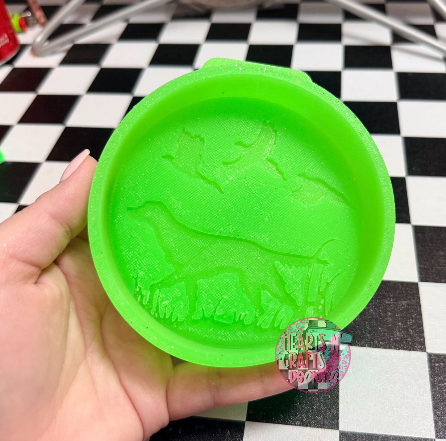 Hunting Dog Silicone Mold