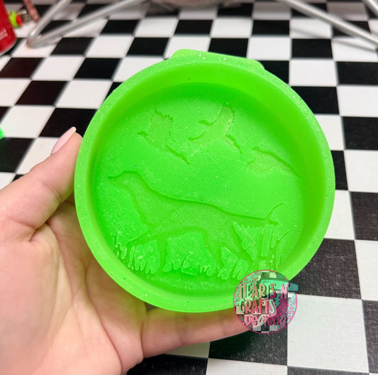 Hunting Dog Silicone Mold