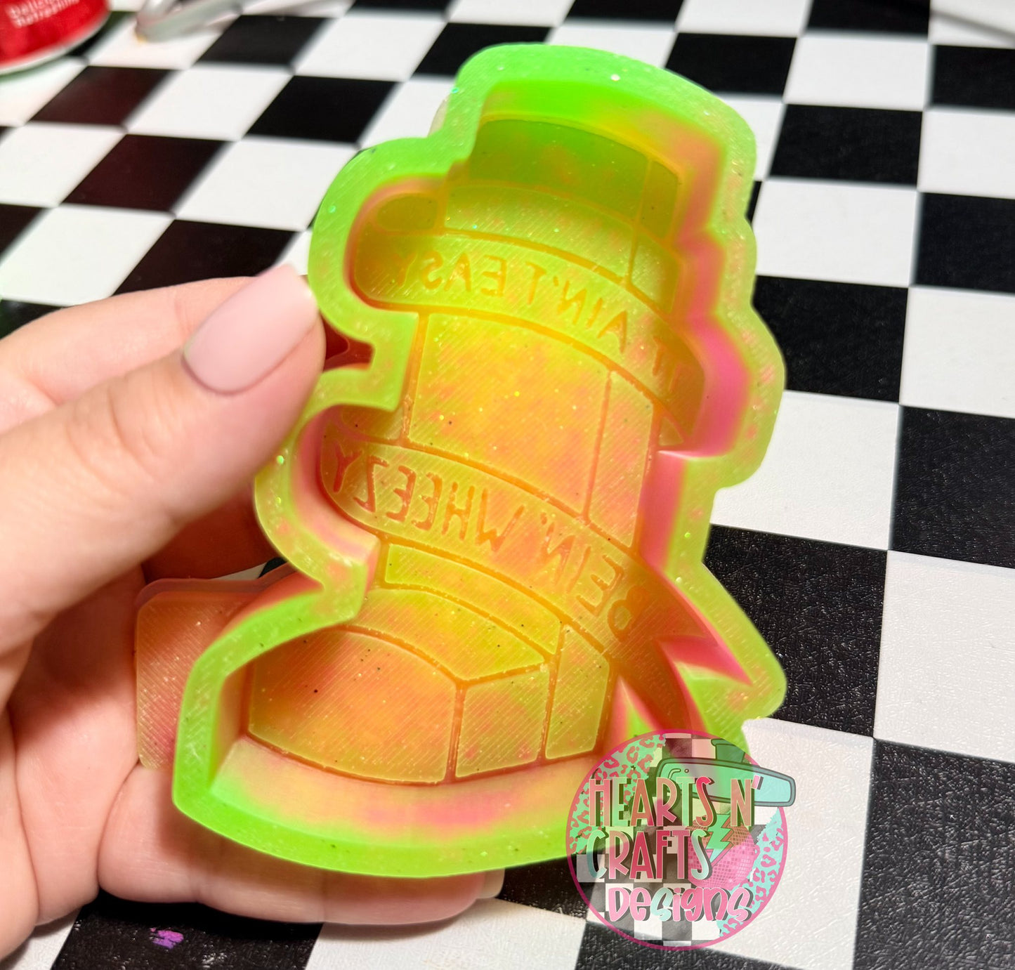 It Ain't Easy Bein Wheezy Silicone Mold