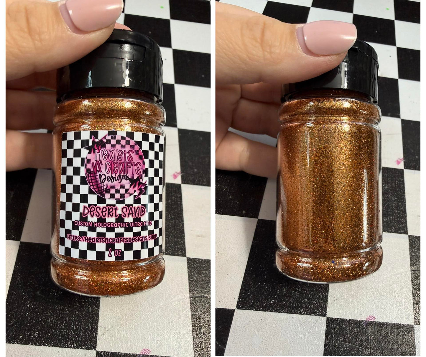 Desert Sand Holographic Ultra Fine Glitter - 2oz