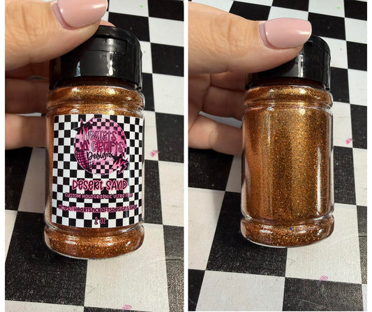 Desert Sand Holographic Ultra Fine Glitter - 2oz
