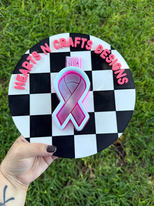 Cancer Ribbon Silicone Mold