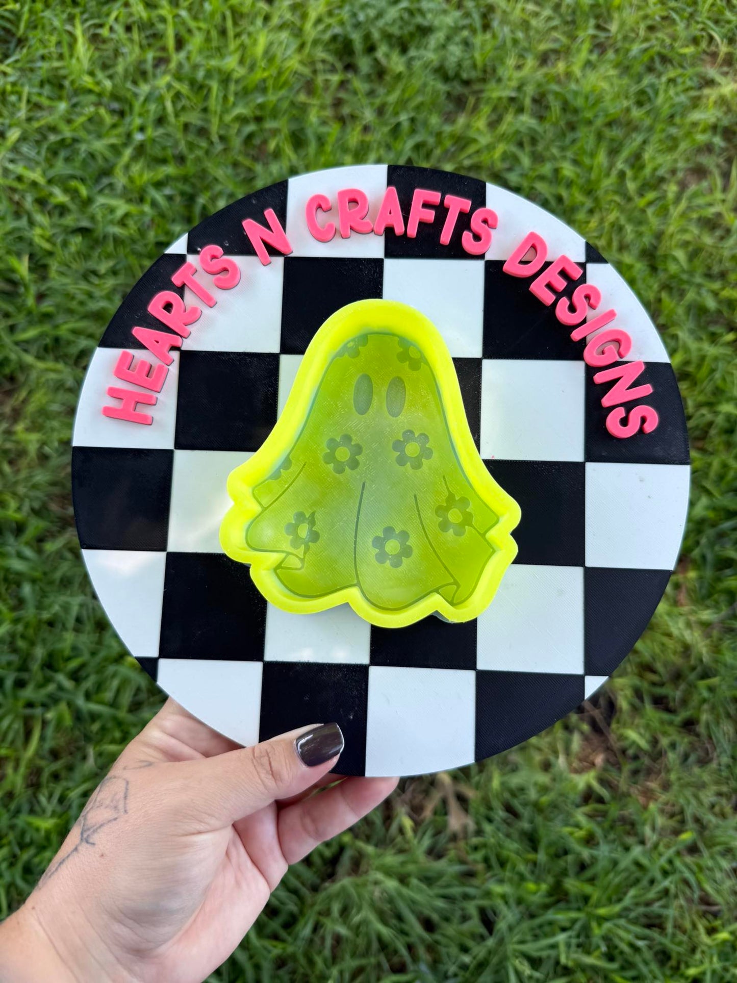 Floral Ghost Silicone Mold