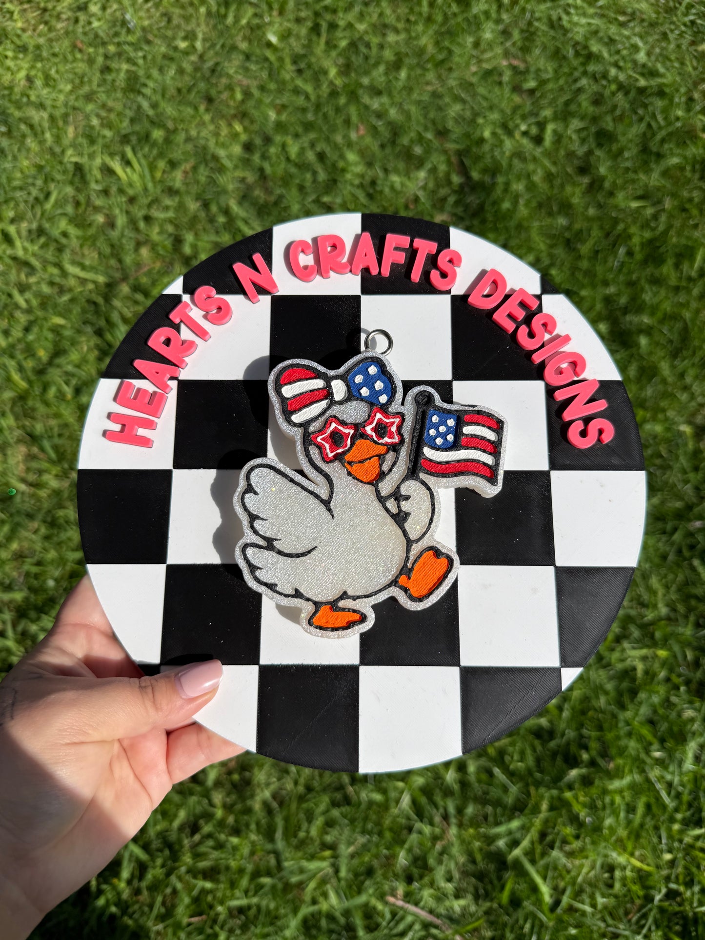 Patriotic Goose Silicone Mold
