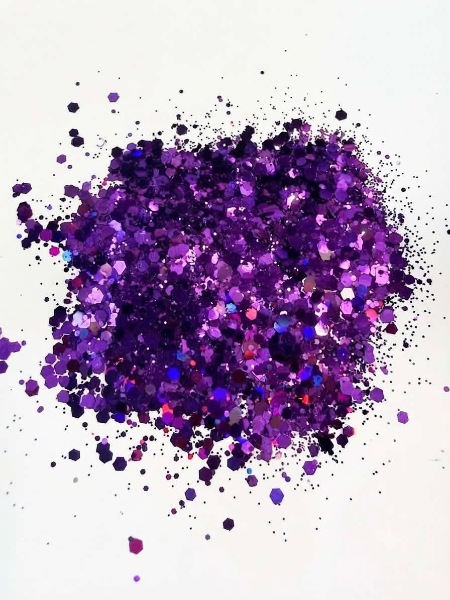 Galactic Grape Holographic Chunky Mix - 2 oz