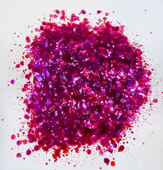 Berry Glitch Holographic Chunky Mix - 2 oz