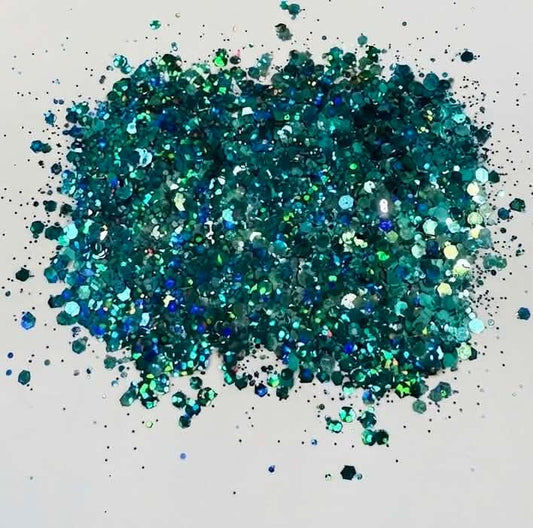 Tropical Lagoon Holographic Chunky Mix - 2 oz