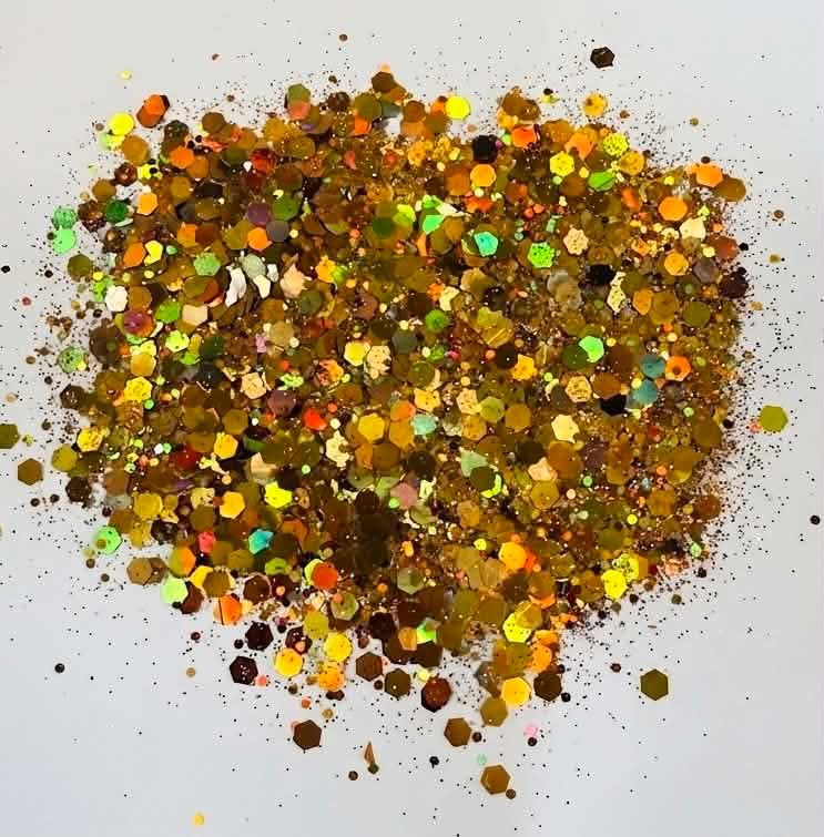 Golden Hour Holographic Chunky Mix - 1 oz