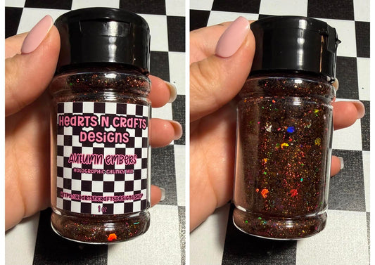 Autumn Embers Holographic Chunky Mix - 1 oz