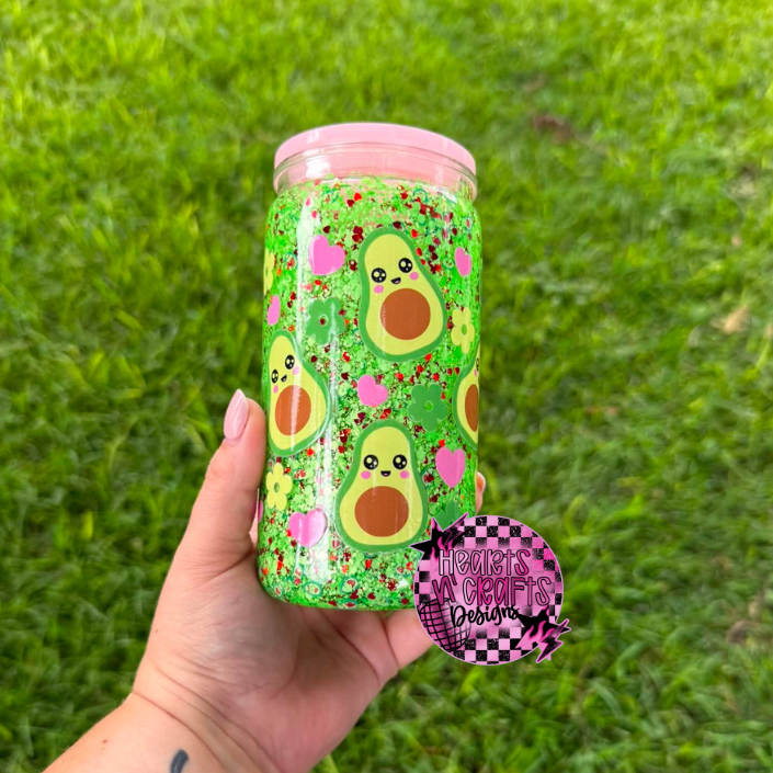 Avocado Lover - Snow Globe Tumbler