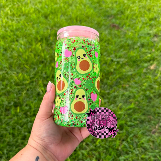 Avocado Lover - Snow Globe Tumbler