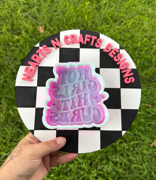 Hot Girls Hit Curbs Silicone Mold