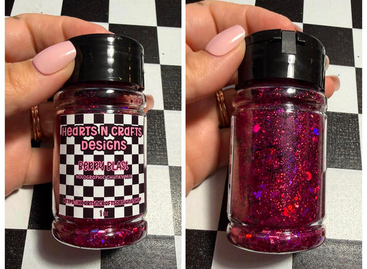 Berry Blast Holographic Chunky Mix - 1 oz