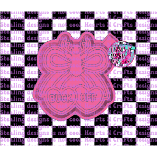 Buck Off Bow Silicone Mold