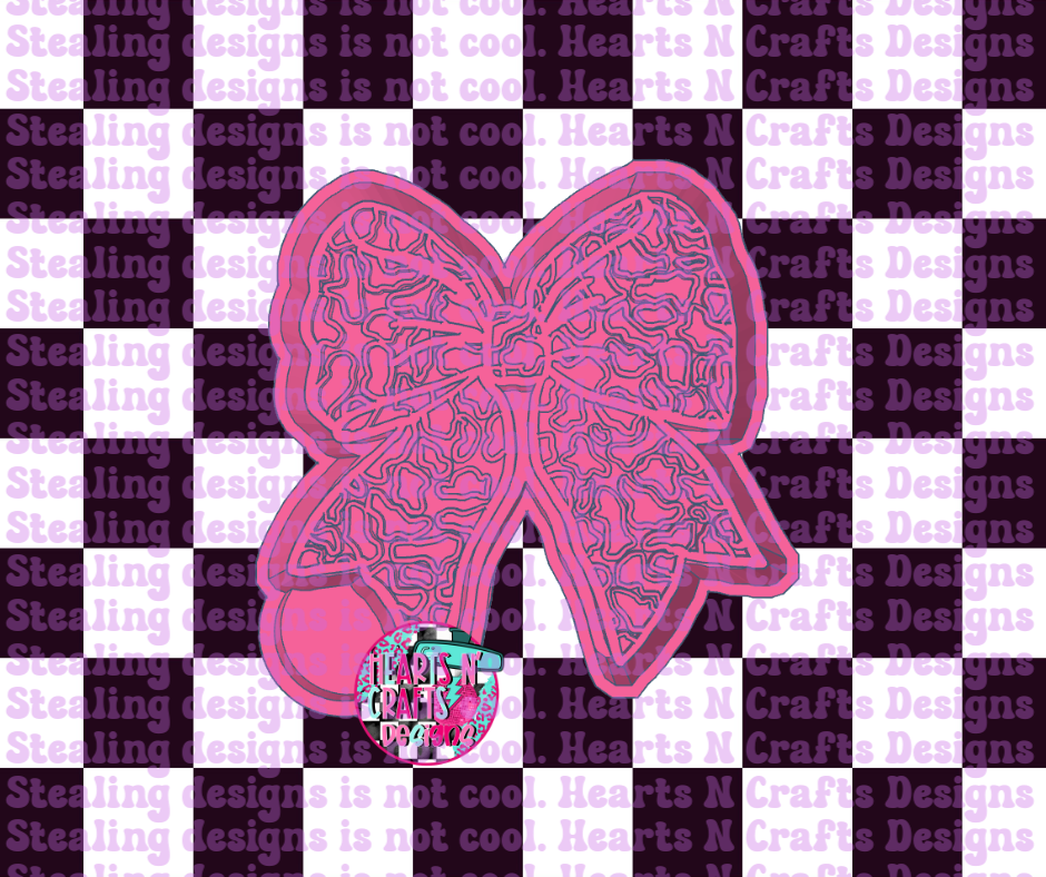Camo Bow Silicone Mold