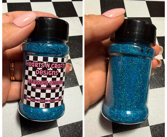 Caribbean Current Holographic Ultra Fine Glitter - 1 oz
