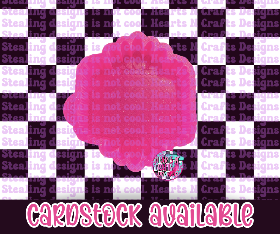 Concho Frame Silicone Mold