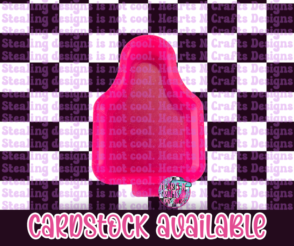 Cow Tag Silicone Mold