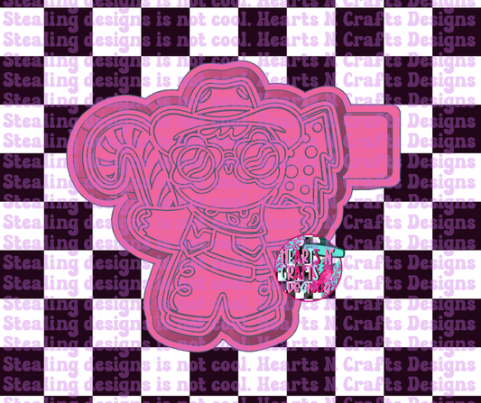 Gingerbread Cowboy Silicone Mold