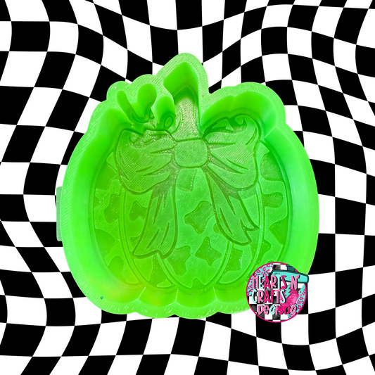 Cow Print Pumpkin Silicone Mold