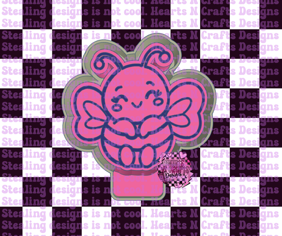 Cute Bumble-Bee Silicone Mold