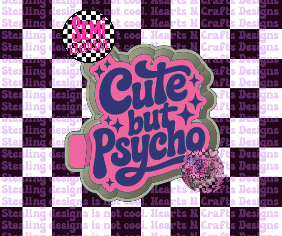 Cute But Psycho *Semi Exclusive* Silicone Mold