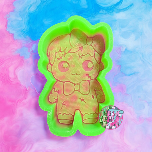 Cute Frankenstein Silicone Mold