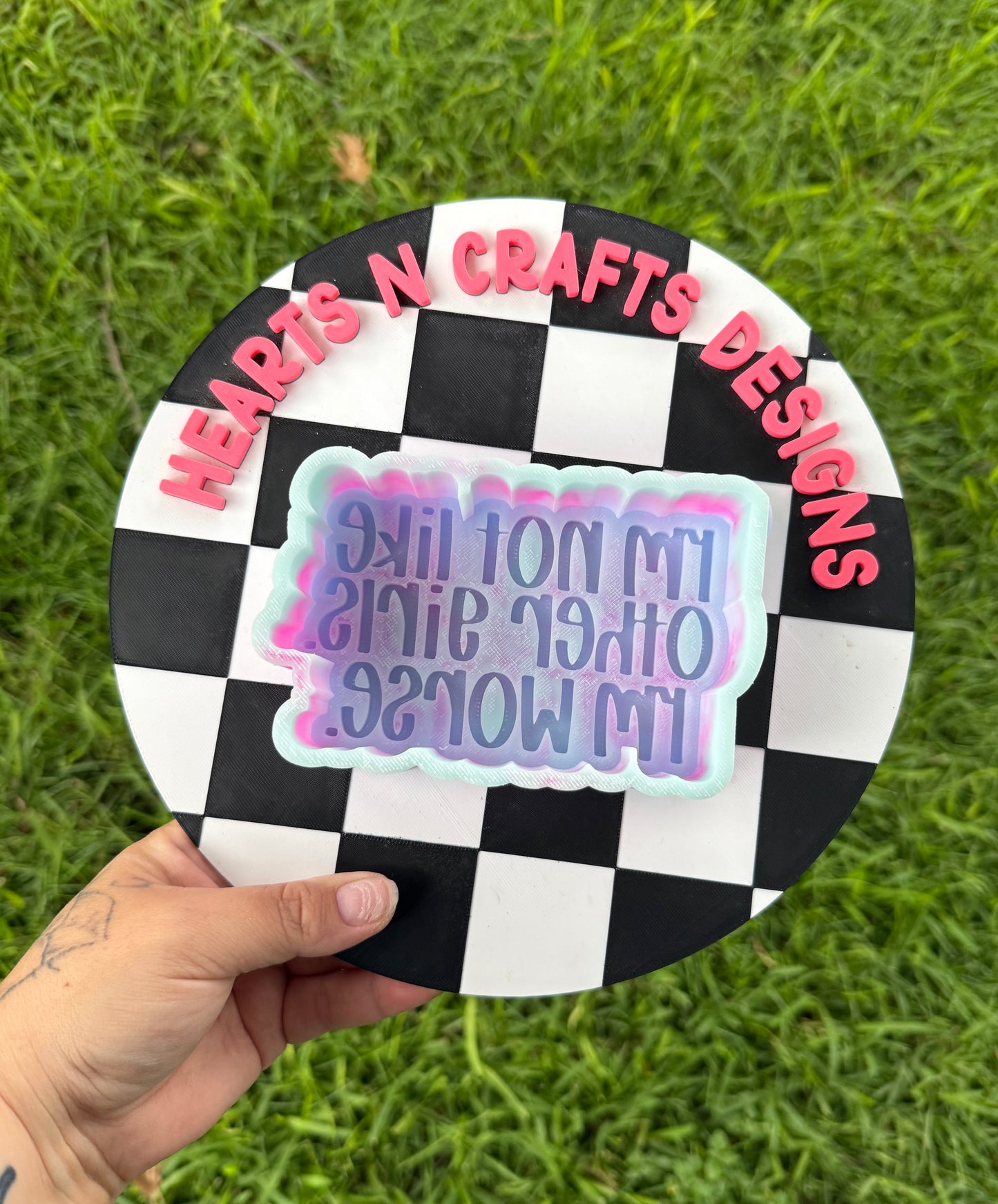 I'm Not Like Other Girls, I'm Worse Silicone Mold