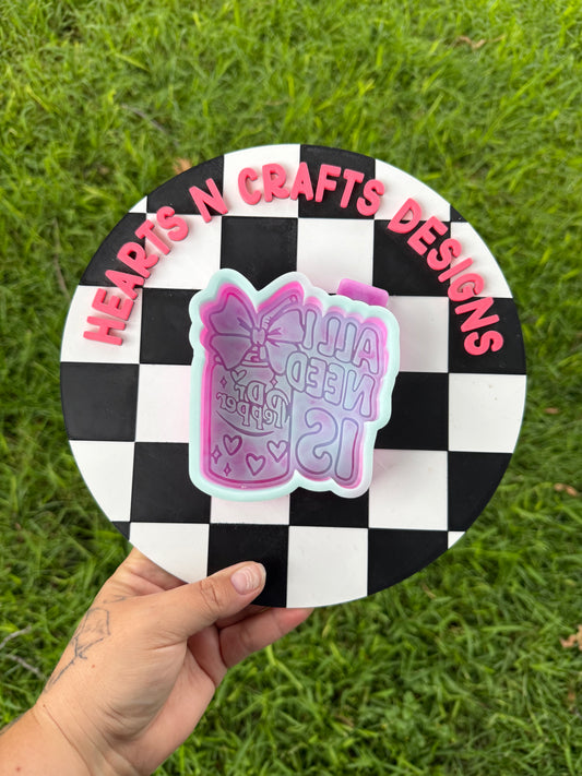 All I Need Is Dr. Pepper Silicone Mold