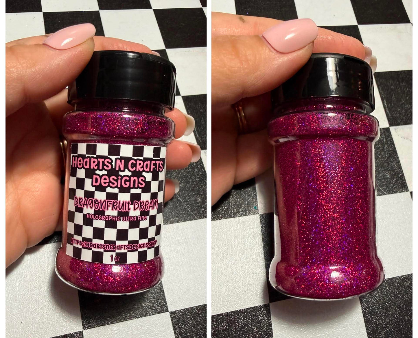 Dragonfruit Dream Holographic Ultra Fine Glitter - 1 oz