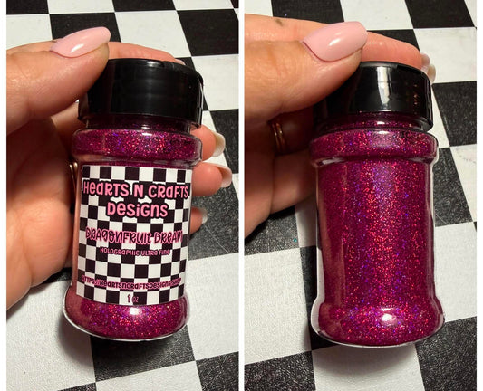 Dragonfruit Dream Holographic Ultra Fine Glitter - 1 oz