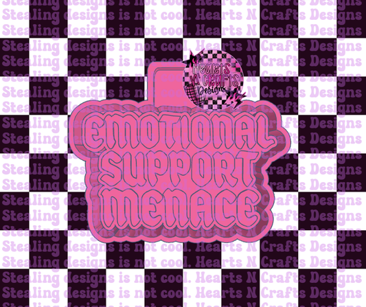 Emotional Support Menace Silicone Mold