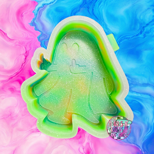 Ghost Middle Finger Silicone Mold