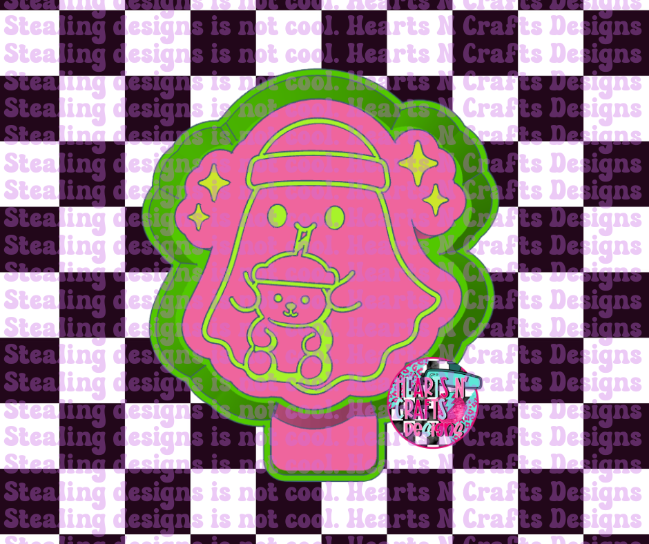 Ghost Barista Silicone Mold