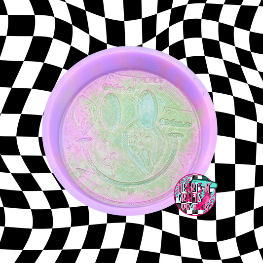 Smiley - Ghost Face Silicone Mold