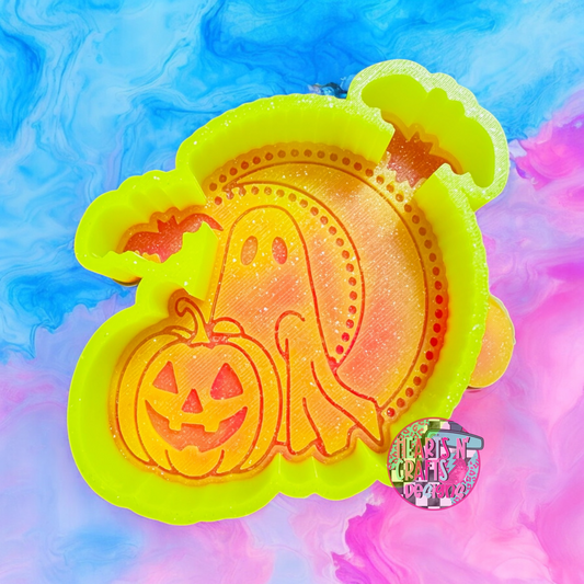 Ghost Moon Silicone Mold