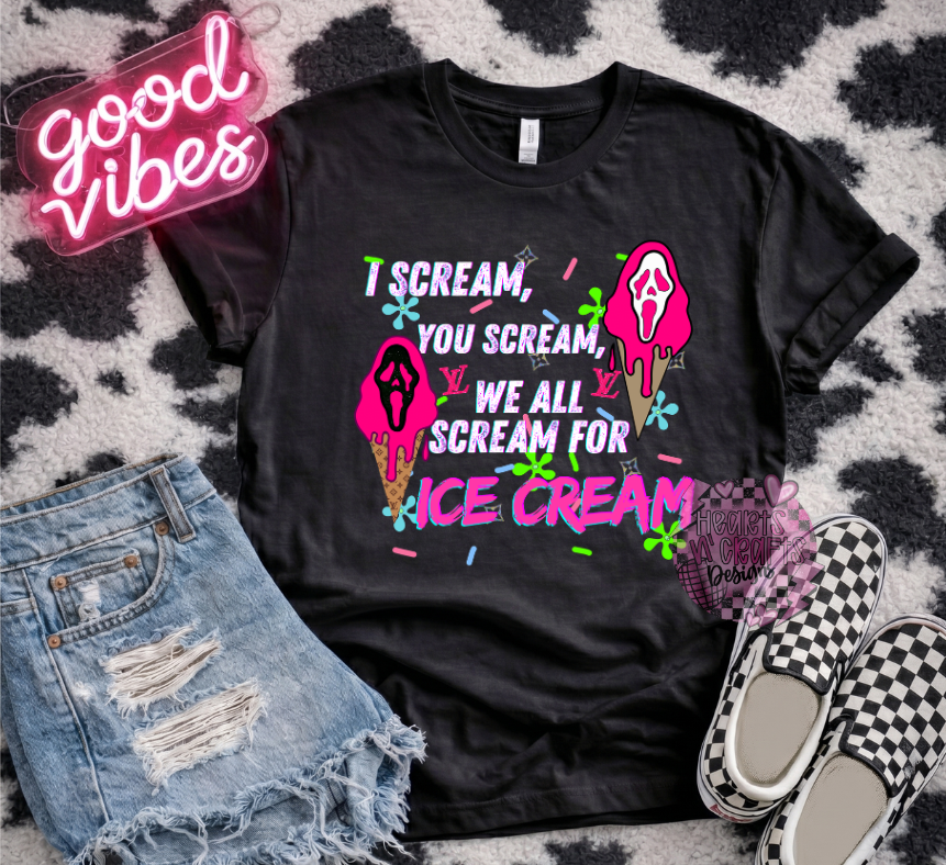 I Scream, You Scream, We All Scream for Ice Cream