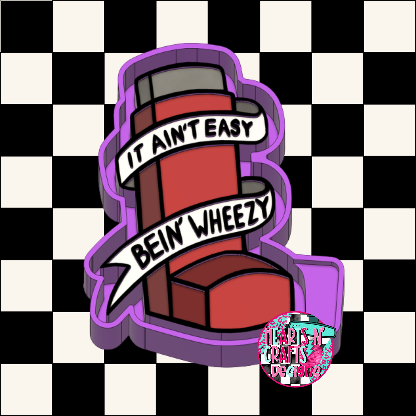 It Ain't Easy Bein Wheezy Silicone Mold