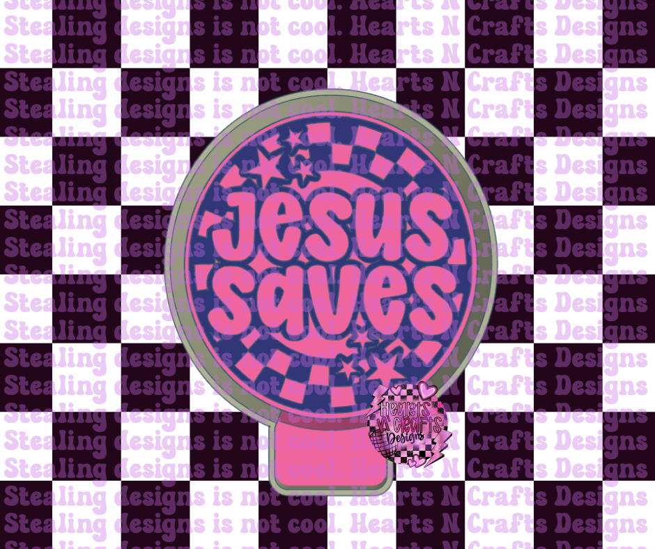 Jesus Saves Silicone Mold