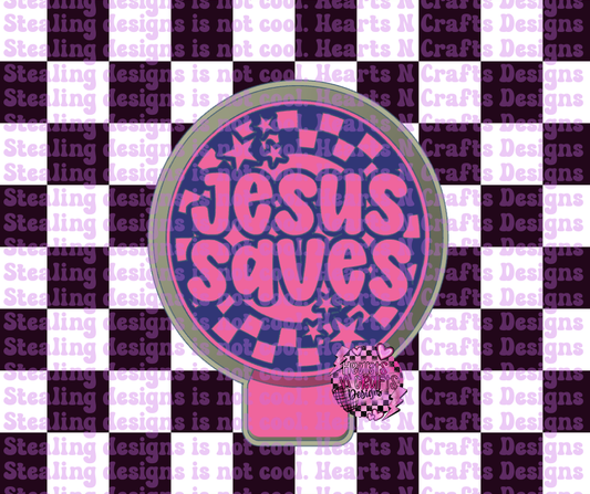 Jesus Saves Silicone Mold