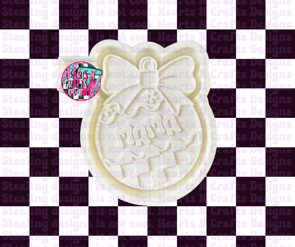 Mama Ornament Silicone Mold