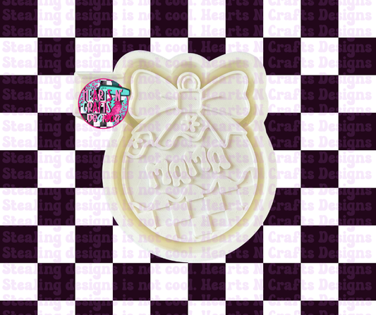 Mama Ornament Silicone Mold