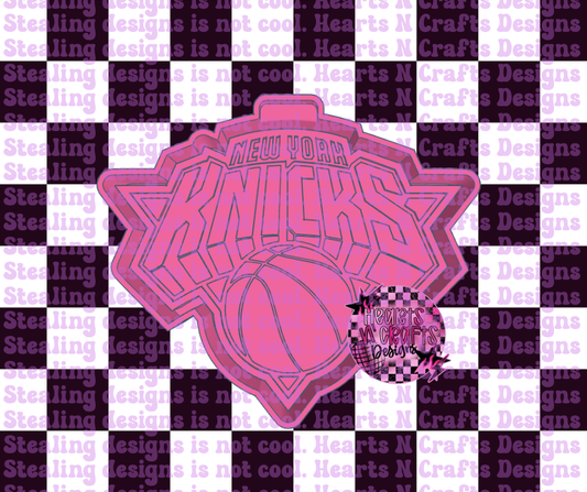 New York Knicks Silicone Mold