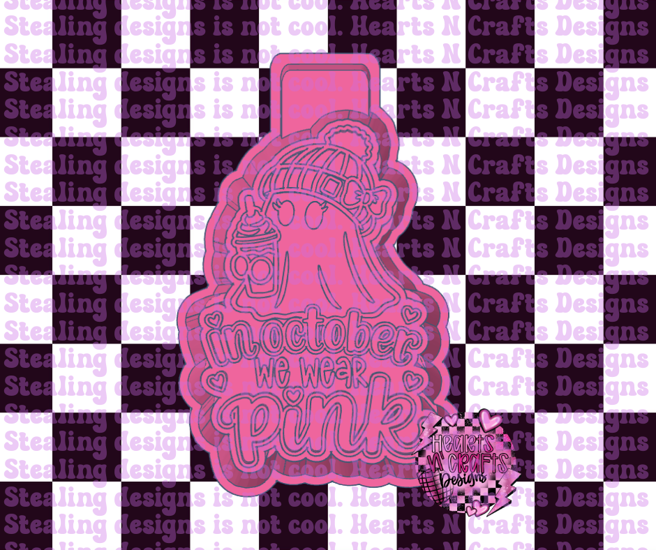 Ghost - In October We Wear Pink Silicone Mold
