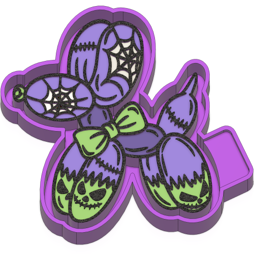 Spooky Dog Balloon Silicone Mold