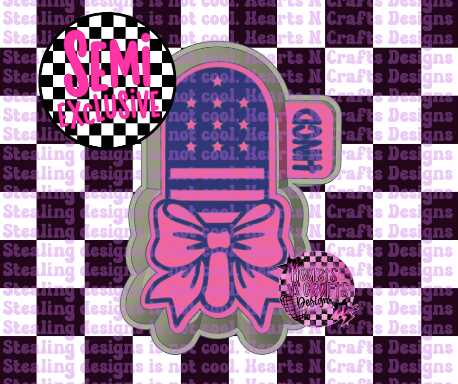 Patriotic Popsicle *Semi-Exclusive* Silicone Mold